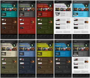 Akiraka - RocketTheme February 2009 Joomla Template