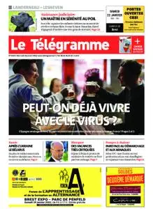 Le Télégramme Landerneau - Lesneven – 19 janvier 2022