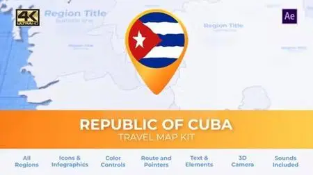 Cuba Map - Republic of Cuba Travel Map 39338120