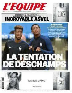 L'Equipe du Mercredi 15 Juin 2016