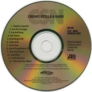 Crosby, Stills & Nash - CSN (1977) [2013, Audio Fidelity AFZ 144] Repost