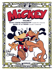 L'integrale de Mickey - Tome 4 - Mickey Contre Frankenstein