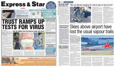 Express and Star Sandwell Edition – April 06, 2020