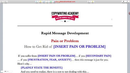 Ray Edwards – Copy Academy (2015)