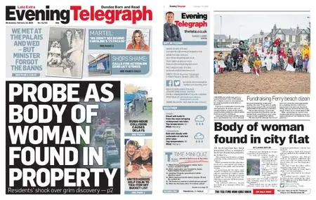 Evening Telegraph Late Edition – February 19, 2020