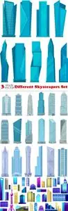 Vectors - Different Skyscrapers Set