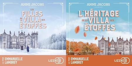 Anne Jacobs, "La villa aux étoffes", tomes 2 et 3