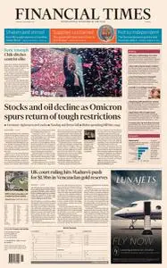 Financial Times Europe - December 21, 2021