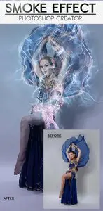 GraphicRiver Smoke Photo Effect Photoshop Actions