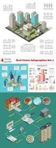 Vectors - Real Estate Infographics Set 4