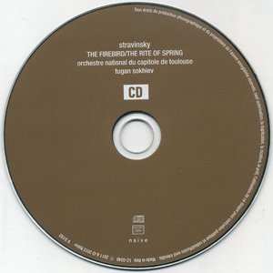 Stravinsky - L’Oiseau de Feu, Le Sacre du Printemps (performed by Tugan Sokhiev) [CD+DVD] (2012) {Naive}