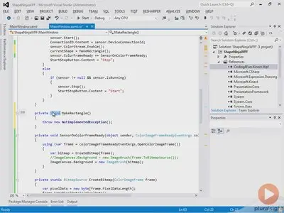 Pluralsight: Building a Real Application With Kinect (2013)