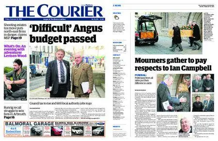 The Courier Angus & The Mearns – February 16, 2018
