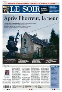 Le Soir du 09 Janvier 2015