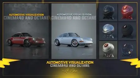 Automotive Visualization with cinema4d and octane render