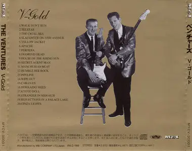 The Ventures - V-Gold (1999) [Japan, MYCV-30001]