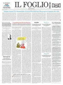 Il Foglio - 21 Aprile 2017