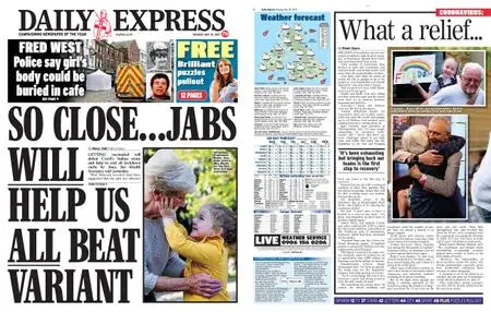 Daily Express – May 18, 2021