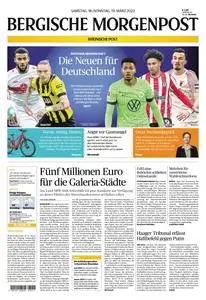 Bergische Morgenpost – 18. März 2023