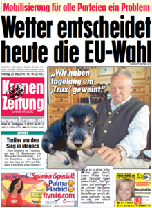 Kronen Zeitung, 25.05.2014