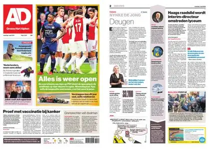 Algemeen Dagblad - Alphen – 01 april 2019