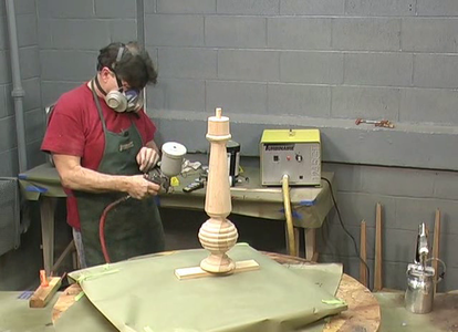 Workshop of Charles Neil - Finishing A to Z Part-8 - Spraying Top Coats