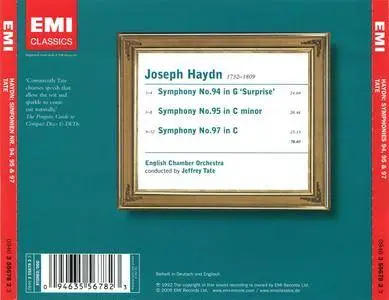 English Chamber Orchestra, Jeffrey Tate - Joseph Haydn: Symphonies Nos. 94, 95 & 97 (1991) Reissue 2006