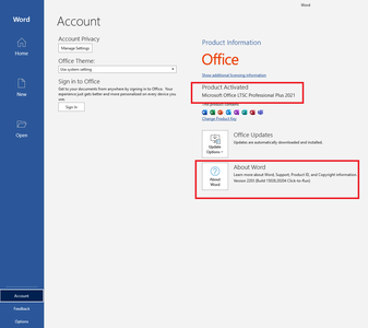 Microsoft Office Professional Plus 2021 VL Version 2203 (Build 15028.20204) (x86/x64) Multilingual