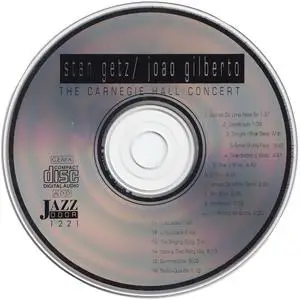 Stan Getz & Joao Gilberto - The Carnegie Hall Concert (1964) {Jazz Door JD1221 rel 1991}