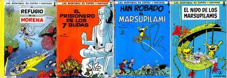 Las aventuras de Espirú y Fantasio 4-6 y 8