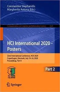 HCI International 2020 - Posters: 22nd International Conference, HCII 2020, Copenhagen, Denmark, July 19–24, 2020, Proce