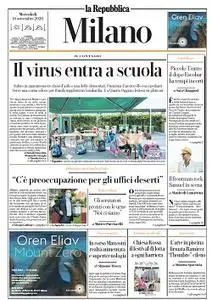 la Repubblica Milano - 16 Settembre 2020