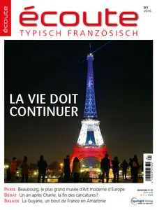 ecoute (Typisch Französisch) Magazin Januar No 01 2016