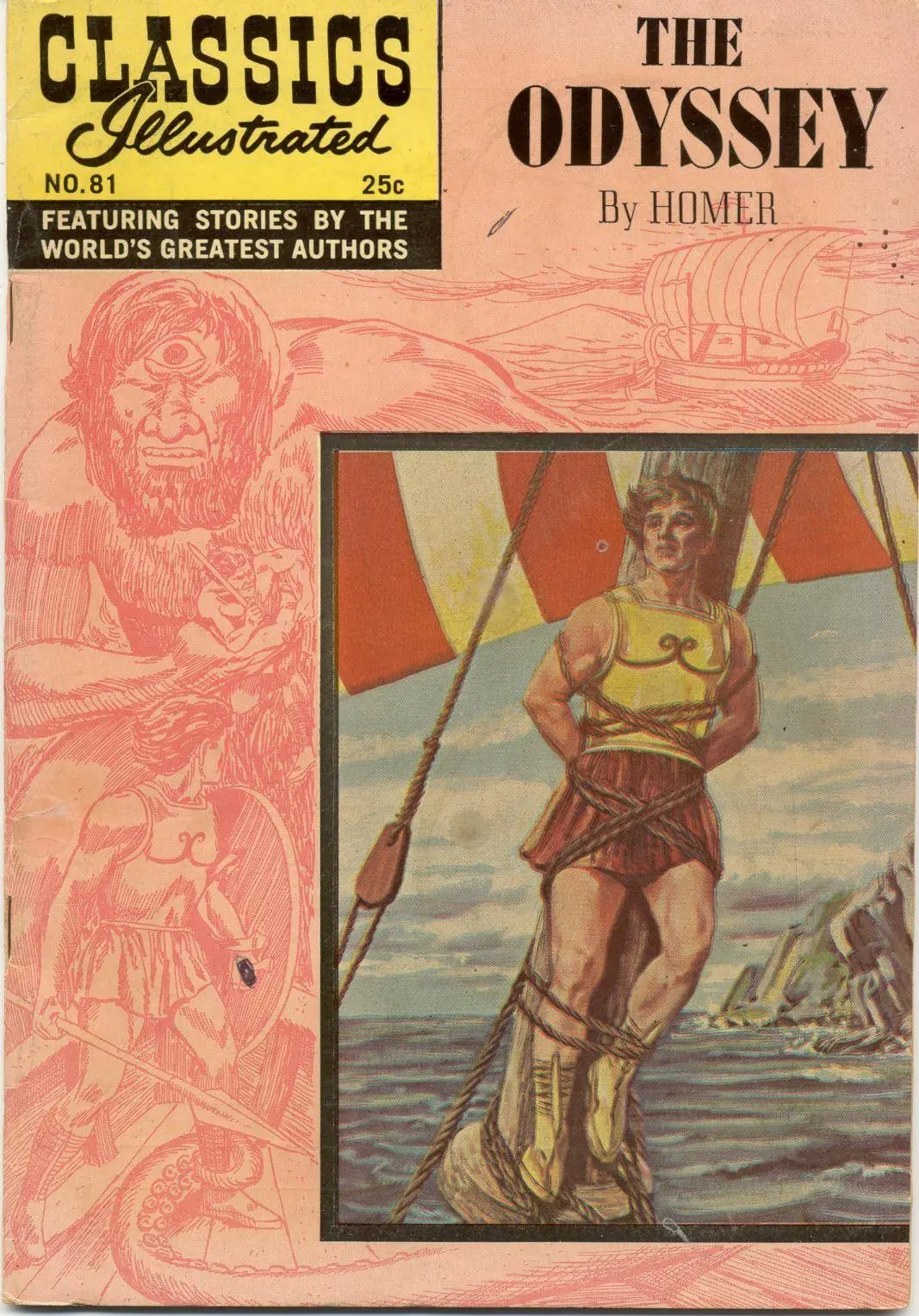 Classics Illustrated 081 The Odyssey Homer / AvaxHome