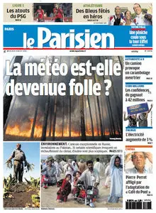 Le Parisien - Mercredi 4 aout 2010 + Cahier Paris
