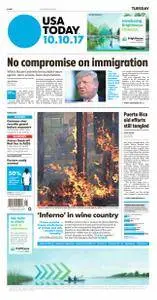 USA Today  October 10 2017