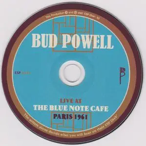 Bud Powell - Live at the Blue Note Cafe, Paris 1961 (2007) {ESP-Disk' ESP4036}