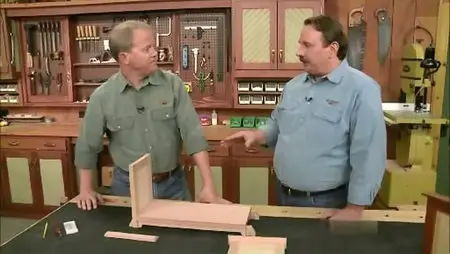 Woodsmith Shop 2012 (Season 6 Episode 02) - Book Rack and Mantel Clock