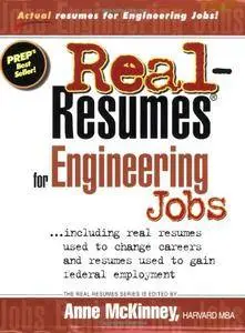 Real Resumes for Engineering Jobs (Real-Resumes Series)(Repost)