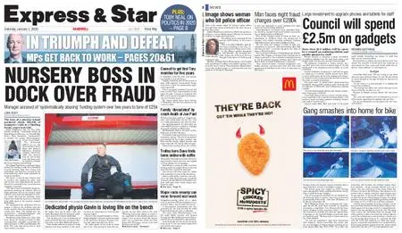 Express and Star Sandwell Edition – January 04, 2020