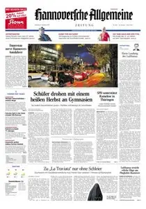 Hannoversche Allgemeine Zeitung - 21.10.2014