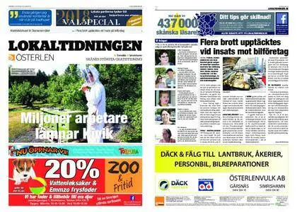 Lokaltidningen Österlen – 09 juni 2018