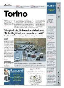 la Repubblica Torino - 14 Marzo 2018