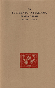 Gianfranco Contini - La letteratura italiana. Storia e testi. Poeti del Duecento. Vol.2 tomo II (1960)