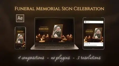 Funeral Memorial Sign Celebration 38453788