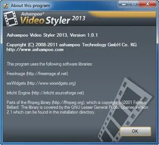 Ashampoo Video Styler 2013 1.0.1