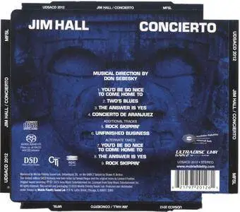 Jim Hall - Concierto (1975) [MFSL, UDSACD 2012]