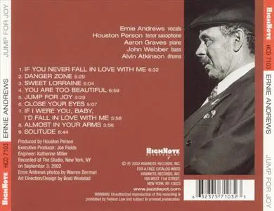 Ernie Andrews - Jump for Joy (2003)