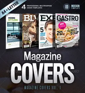 GraphicRiver Magazine Covers - Vol. 1