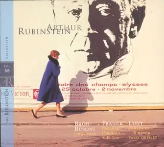 The Rubinstein Collection Volume 68 - Bach/Busoni, Franck, Liszt, Debussy & Villa-Lobos